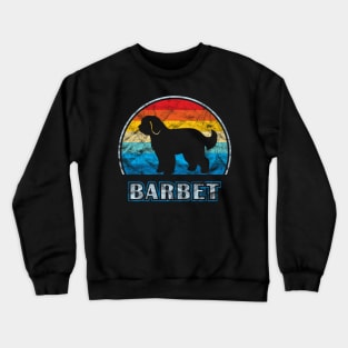 Barbet Vintage Design Dog Crewneck Sweatshirt